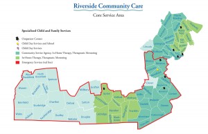 Riverside Core Service Map