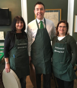 Marsha Medalie, Senator Fattman, and Julie Frenier-Ferris at the Pancake Breakfast.