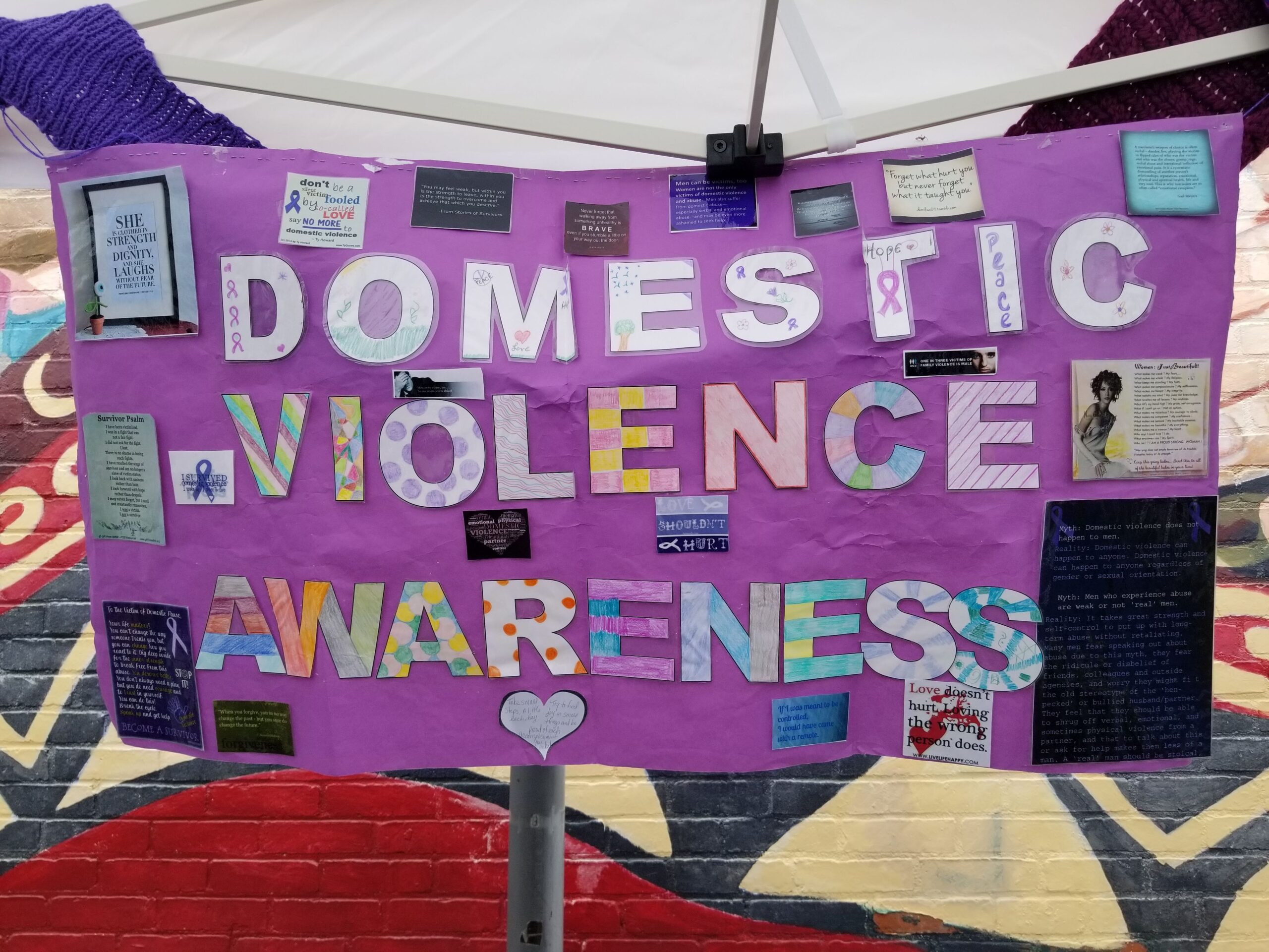 The Purple Scarf Project: Riverside’s Symbol of Hope and Unity For Domestic Violence Survivors
